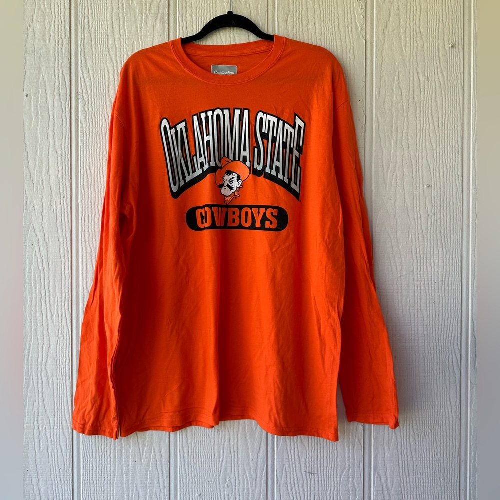 NWOT Oklahoma State Cowboys Orange Long Sleeve Tee